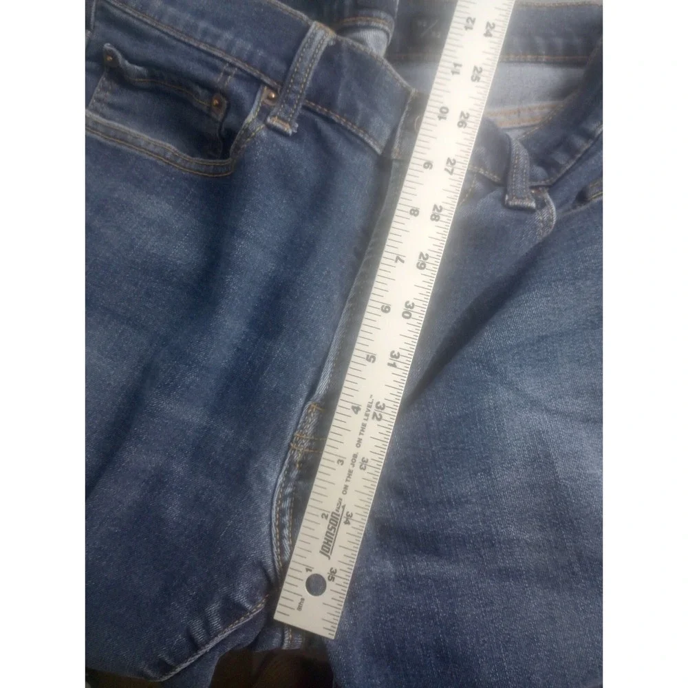 Lucky Brand Mens 410 Athletic Slim 32x32 Meduim Dark Wash Denim Blue Jeans